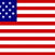 The icon of the USA flag often referred to as the Stars and Stripes features thirteen horizontal stripes alternating red and white symbolizing the original thirteen colonies In the upper left corner a blue rectangle known as the canton contains fifty
