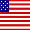 The icon of the USA flag often referred to as the Stars and Stripes features thirteen horizontal stripes alternating red and white symbolizing the original thirteen colonies In the upper left corner a blue rectangle known as the canton contains fifty